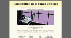 Desktop Screenshot of composition-de-la-bande-dessinee.net